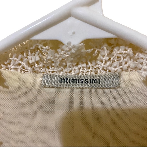 Intimissimi lightweight cream open jacket with pockets - Picture 5 of 15